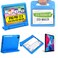 Cooper Dynamo iPad Pro 129 Case for Kids for iPad Pro 129 6th Generation Case 2022 Also Fits 5th4th3rd Gen 2021 2020 2018 Rugged Foam Magic Handle Stand Pencil Holder Candy Blue
