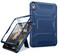 DTTO Case for iPad A16 11th Generation 11Inch 2025 iPad 10th Generation 109Inch 2022 Durable Shockproof Full Body Protective Cover with Builtin Screen Protector Navy Blue