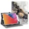 Fintie Case for iPad 9th 8th 7th Generation 202120202019 102 Inch Corner Protection MultiAngle Viewing Stand Cover with Pocket Pencil Holder Auto Sleep Wake Cloudy Marble