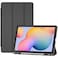 ProCase Cover for Galaxy Tab S6 Lite 104 Case 2024 2022 2020 with S Pen HolderSMP620P625P613P619P615P610 Trifold Stand Folio Soft TPU Translucent Back Cover Support Auto WakeSleep Black