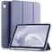 Akkerds Compatible with iPad A16 11th Generation Case 11 Inch 2025 for iPad 10th Generation Case 109 Inch 2022 with Pencil Holder Slim Trifold Stand Protective Cover with Soft TPU Back Blue Gray