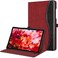 Fintie Case for Samsung Galaxy Tab A11 Plus 11 Inch 2025 A9 Plus 2023 MultiAngle Viewing Smart Stand Back Cover with Pocket Auto WakeSleep Wine