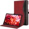 Fintie Case for Samsung Galaxy Tab A11 Plus 11 Inch 2025 A9 Plus 2023 MultiAngle Viewing Smart Stand Back Cover with Pocket Auto WakeSleep Wine