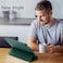 Akkerds Compatible with iPad A16 11th Generation Case 11 Inch 2025 for iPad 10th Generation Case 109 Inch 2022 with Pencil Holder Slim Trifold Stand Protective Cover with Soft TPU BackPine Green