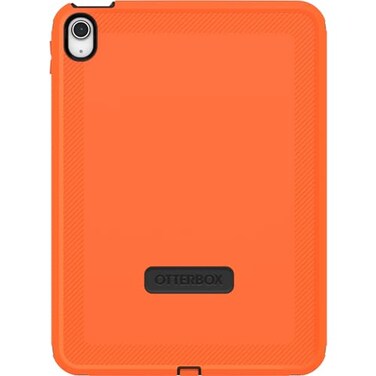 OtterBox Defender Series Case for iPad A16 iPad 10th Gen HIGH Visibility Orange Rugged Durable MultiLayer Protection NonRetail Packaging