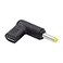 NFHK USB 31 Type C USBC Female to DC 12V 40x17mm Plug Adapter PD Emulator Trigger 90 Degree Angled