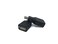 Cuziss 2 Pack USB 20 Type A to Mini USB 5Pin Type B FemaleMale Adapter Black