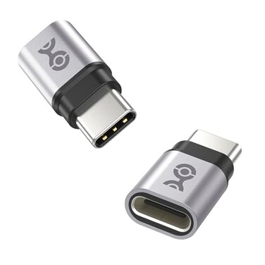 Cable Matters 2Pack USB C Extender Adapter Up to 4K240Hz Video 240W Charging 40Gbps Data Transfer USBC Female to USBC Male Adapter USB Type C Extender