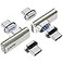 Tciogrxp 240W USB C Magnetic Adapter Right Angle 90 Degree USBC Male to Female Connector 40Gbps Data Transfer 4K Video Output Right Angle USBC Adapter for MacBook ProAir Steam Deck PS5