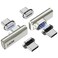 Tciogrxp 240W USB C Magnetic Adapter Right Angle 90 Degree USBC Male to Female Connector 40Gbps Data Transfer 4K Video Output Right Angle USBC Adapter for MacBook ProAir Steam Deck PS5