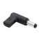 NFHK USB 31 Type C USBC Female to DC 12V 55x21mm Plug Adapter PD Emulator Trigger 90 Degree Angled
