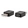 ELECTOP 2 Pack USB 20 A Male to USB B Mini 5 Pin Female Adapter Converter