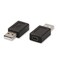 ELECTOP 2 Pack USB 20 A Male to USB B Mini 5 Pin Female Adapter Converter