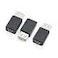 rgzhihuifz 3 Pack USB 20 A Female to USB B Mini 5 Pin Female Adapter Converter