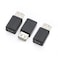 rgzhihuifz 3 Pack USB 20 A Female to USB B Mini 5 Pin Female Adapter Converter