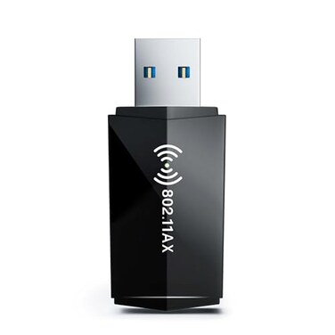 Nineplus USB WiFi Adapter for PC Desktop WiFi 6 AX1800Mbps 5GHz 24GHz USB 30 Wireless WiFi Network Adapter for Desktop Computer Laptop with High Gain WiFi Antenna Supports Win1110
