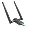 Nineplus Wireless USB WiFi Adapter for PC 1300Mbps Dual 5Dbi Antennas 5G24G WiFi Adapter for Desktop PC Laptop Windows11107 Wireless Adapters for Desktop Computer Network Adapters
