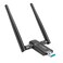 Nineplus Wireless USB WiFi Adapter for PC 1300Mbps Dual 5Dbi Antennas 5G24G WiFi Adapter for Desktop PC Laptop Windows11107 Wireless Adapters for Desktop Computer Network Adapters