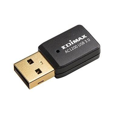 Edimax WiFi 5 80211ac Mini AC1200 DualBand MUMIMO Adapter for PC Wireless AC Mini USB 30 Adapter Dongle Windows 11 PlugnPlay Mac OS Linux EW7822UTC