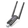 QGOO USB 30 WiFi 6E Adapter for Desktop PC TriBand Axe 5400 Wireless Network ReceiverDongle with 5dBi Dual Antennas WiFi CardStick 6G5G24G for Laptop Computer Only Compatible Windows 1110