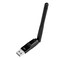 GOLDEN BLUE RT5370 USB 20 150mbps WiFi Wireless Network Card 80211 Bgn LAN Adapter with Rotatable Antenna Black