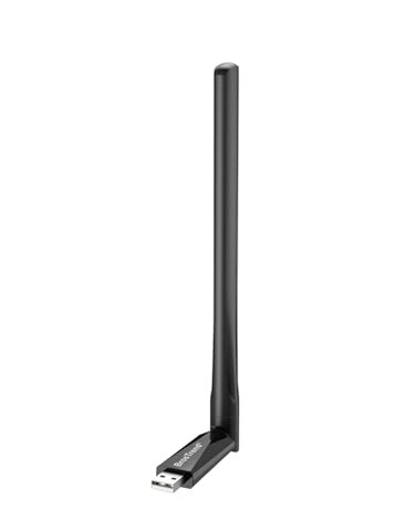BrosTrend 650Mbps Linux Compatible WiFi Adapter Supports Kali Linux Ubuntu Mint Debian Kubuntu Zorin PureOS Raspberry Pi 2 Windows Dual Band USB Wireless Adapter w Long Range WiFi Antenna