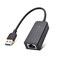 Cable Matters Plug Play USB to Ethernet Adapter with PXE MAC Address Clone Support USB30 to Gigabit Network Ethernet to USB Adapter for Laptop Supporting 101001000Mbps