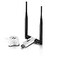 Netis Wireless N 300Mbps LongRange USB Adapter with Two 5dBi Antennas and USB 20 Cradle WF2116 300 Mbps High Gain