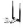 Netis Wireless N 300Mbps LongRange USB Adapter with Two 5dBi Antennas and USB 20 Cradle WF2116 300 Mbps High Gain