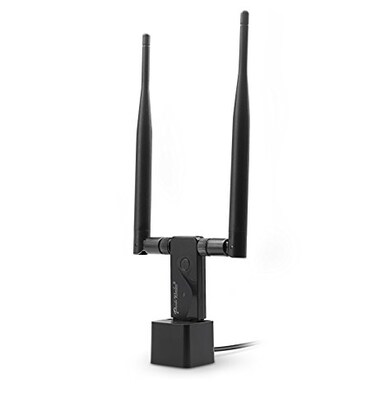 Panda Wireless PAU09 N600 Dual Band 24GHz and 5GHz Wireless N USB Adapter WDual 5dBi Antennas Windows 781011 Zorin Mint Ubuntu openSUSE Fedora Centos Kali and Raspbian