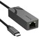 SABRENT USBC to 25Gbps Ethernet Adapter Aluminum USBC to RJ45 Network Adapter for MacBook ProAir iPad Pro 2018 Later Windows Linux NT25GA