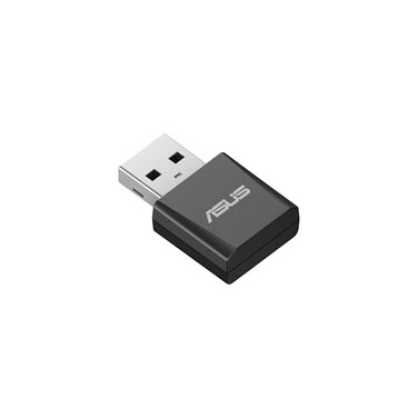 ASUS TriBand WiFi 7 Nano USB Adapter USBBE92 Nano 6GHz Band Support 4096QAM Plug and Play Compatible with Windows 10 11 TAA Compliant