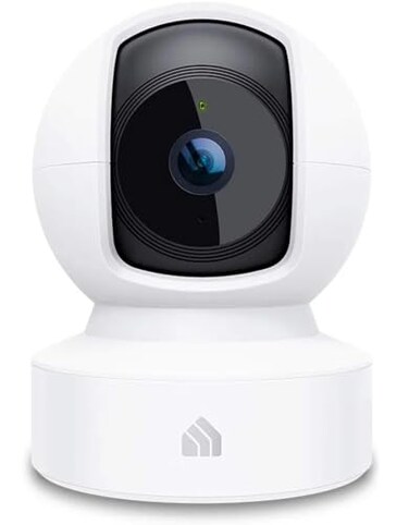 Tapo Kasa 1080p Indoor PanTilt Wired Security Camera Works as a Baby Pet Monitor Motion Detection Tracking 2Way Audio Night Vision SubscriptionFree Local Storage or Optional Cloud EC70