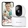 GALAYOU Indoor Security Camera 2K Pet Camera 360 Degree 24G WiFi Home Security Camera for BabyElderNanny with Night Vision Siren 247 SD Card Storage Works with Alexa and Google Assistant G2