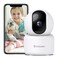 GALAYOU Indoor Security Camera 2K Pet Camera 360 Degree 24G WiFi Home Security Camera for BabyElderNanny with Night Vision Siren 247 SD Card Storage Works with Alexa and Google Assistant G2