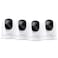 Cinnado 2K Home Security Cameras24Ghz WiFi Indoor Camera with 360 Motion Detection for PetsNannyBabyDog 2 Way Audio 247 SD Card Storage Cloud Storage Works with Alexa Google Home D1 4P