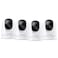 Cinnado 2K Home Security Cameras24Ghz WiFi Indoor Camera with 360 Motion Detection for PetsNannyBabyDog 2 Way Audio 247 SD Card Storage Cloud Storage Works with Alexa Google Home D1 4P