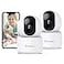 GALAYOU Indoor Security Camera 2K Pet Camera 360 Degree 24G WiFi Home Security Camera for BabyElderNanny with Night Vision 247 SD Card Storage Works with Alexa and Google Assistant G22Pack