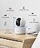 GALAYOU Indoor Security Camera 2K Pet Camera 360 Degree 24G WiFi Home Security Camera for BabyElderNanny with Night Vision 247 SD Card Storage Works with Alexa and Google Assistant G22Pack