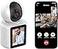 LASTCOW Two Way Pet Camera with 28 inch HD Screen 1080P Video Calling Camera for Indoor Home Security Indoor Home NannyDogBaby Security Device with Phone App