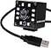SVPRO 1080P Night Vision USB Camera CMOS OV2710 IR LED Infrared Webcam with IR Cut HD Surceillance Camera 36mm Lens Mini Cam with Metal Casing for Android Windows Linux Mac Raspberry