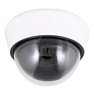 Dahszhi Dome Designed Plastic CCTV CCD Security Camera Cover BlackWhite