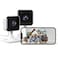 GNCC 2K Indoor Security Camera 2 Packs Cameras for Home Security WiFi Cameras MotionSound Detection Night Vision 2Way Audio RealTime Alert Cloud SD Card Storage 24G WiFi Only