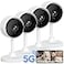 litokam Indoor Cameras for Home Security with Night Vision Pet Camera with Phone App WiFi Home Security Camara Baby Monitor Work with Alexa Motion Detection 2 Pack 4MP