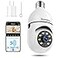Noonkey 2K3MP Light Bulb Security Camera 5G 24GHz WiFi Alexa E27 360 Light Socket Camera for Outdoor Wireless WiFi Home IP Camera with Motion Tracking Alarm Color Night VisionTwoWay Talk
