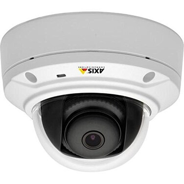 Axis 0536001 Communications 1080p Day and Night Compact VandalResistant OutdoorReady Fixed Mini Dome Network Camera White