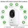 INFIYA 2K Indoor CameraOneTouch Call BabyElderly Monitor Pet Camera 360 PTZ Intelligent Tracking for Home Security Compatible with AlexaGoogle Home24GHz WiFi Only K7 2P