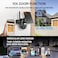 hawkray cams Hawkray Pannel Solar Wireless Outdoor Security Camera DualLens 10xZoom 2K Resolution 3MP 360PanTilt245G WiFi Battery Powered Camera with Spotlight Alarm PIR Motion Detection