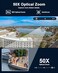 HXVIEW 4K PTZ Security Camera Outdoor with 50X Optical Zoom HighSpeed 360 Pan 90 Tilt 8MP WiFi Camera with 1200FT IR Night Vision Auto Tracking PersonVehiclePet Detection RTSP