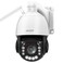 HXVIEW 4K PTZ Security Camera Outdoor with 50X Optical Zoom HighSpeed 360 Pan 90 Tilt 8MP WiFi Camera with 1200FT IR Night Vision Auto Tracking PersonVehiclePet Detection RTSP
